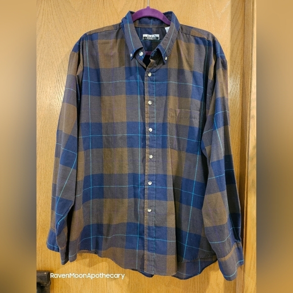 Key Elements Mens Flannel - Picture 1 of 4